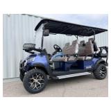 2026 NEW 60Volt Electric Off-Road Golf Cart - BLUE