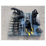 (6)pc- NEW 2026 ZJG Mini-Excavator Attachment Set