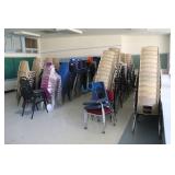 School Surplus: Aprx(324)pcs Classroom Chairs