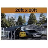 2026 UNUSED 20FT x 20FT Steel Double Carport