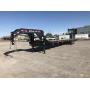 2019 PJ FD402 Gooseneck Flatbed Trailer