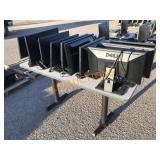 10pc Dell Flat Screen Monitors