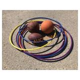 9pc- Hoops and Balls