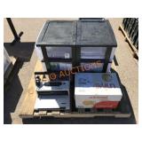 Pallet of Office Supplies- Paper, Binder