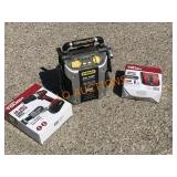 3pc- 18v Drill, 450AMP Jumper, Inflator