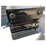 3pc Home Stereo Equipment