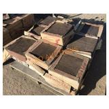 17 Boxes of NEW 13"x13" Floor Tile-Brown