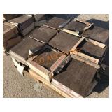 17 Boxes of NEW 13"x13" Floor Tile-Brown