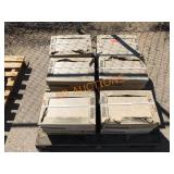 12 Boxes of NEW 11"x17" FloorTile-LBeige