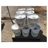 15pc 5GAL White Field Marking Paint