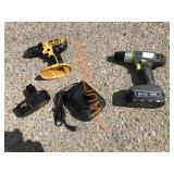 5pc-18v DewaltDrill,Battery,Charger,Nica