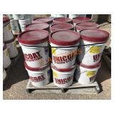 Pallet -18 5GAL Buckets NEW White Stucco