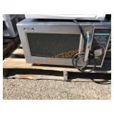 Sharp Gray Microwave