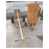 Steel Pressure Tank and Fulcrum Lift