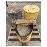 3pc - Shops Cans with Rags