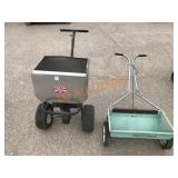 2pc -Rolling Seed / Fertilizer Spreaders