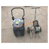 2pc - Airless Sprayer and Advance Vacuum