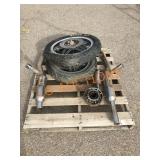 Pallet of Ninja Motorcycle Parts