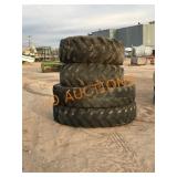 4pc Used Tractor Tires