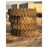 4pc Used Tractor Tires