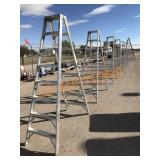 8FT Werner Aluminum Step Ladder DBLESIDE