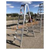 6FT Werner Aluminum Step Ladder DBLESIDE