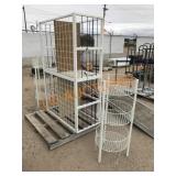 3pc Wire Rack Retail Displays