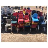 Rows of Stack Chairs