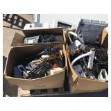 Pallet of Technology Boxes, Cables