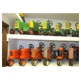 Oliver and Allis Chalmers Pedal Tractors