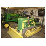 John Deere 420 Crawler and G Tractor
