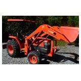 Kubota Tractor w/ Loader, Woodworking & Shop Equipment, Lumber