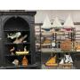 Longaberger Baskets, Pottery and Handbags, Leather Furniture, Nautical Decor, Model Sailboats, Glass