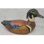 Hand Carved  Wood Duck, Signed