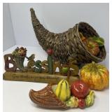 Cornucopia, Salt and Pepper Shakers and More