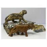 Cheetahs and Mountain Lion