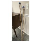 Two Bluebird Walking Sticks