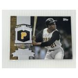 INSERT CARD TOPPS HOF ROBERTO CLEMENTE