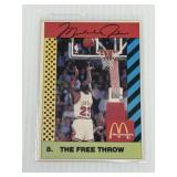 SCARCE CARD 1990 MCDONALDS HOF MCHAEL JORDAN
