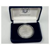 2000 Silver Eagle Box/ COA 1 oz- .999 Silver