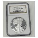 2006 NGC PF69 Proof Silver Eagle