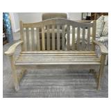 Teak Outdoor Bench