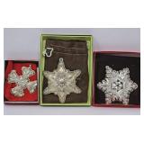 Sterling Showflake Duo and Cross