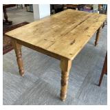 Restoration Hardware Pine Dining Table