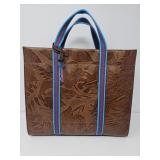 Fossil Embossed Shopper
