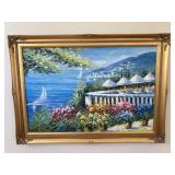 Signed Mediterranean Painting