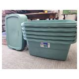 Thirty Gallon Storage Bins and Lids