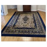 Stain master Blue Tiraz Design Rug