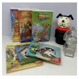 Fisher-Price Dog, Scooby-Doo Videos, Books, Bank