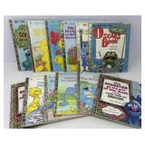 Twelve Sesame Street Little Golden Books
